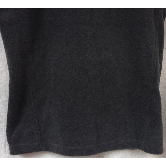 Columbia Mens Large Dark Gray Full Zip Fleece Sleeveless Outdoor Hiking Vest - Picture 8 of 10